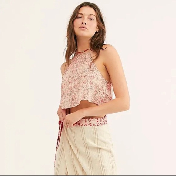 Free People Tops - SOLD!! RARE NWT Free People Wrapped Around You Crop